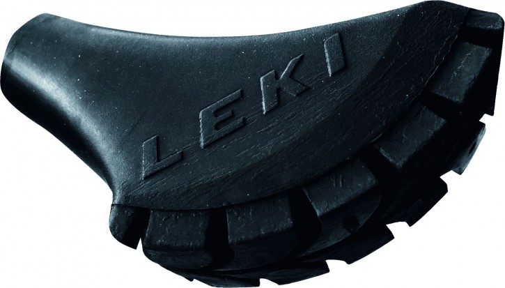 LEKI Asphalt Pad, Gummi Puffer breit - Nordic Walking