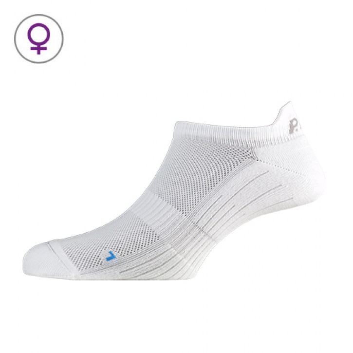 PAC Footie Active Short Damen - Inliner Socke - weiß