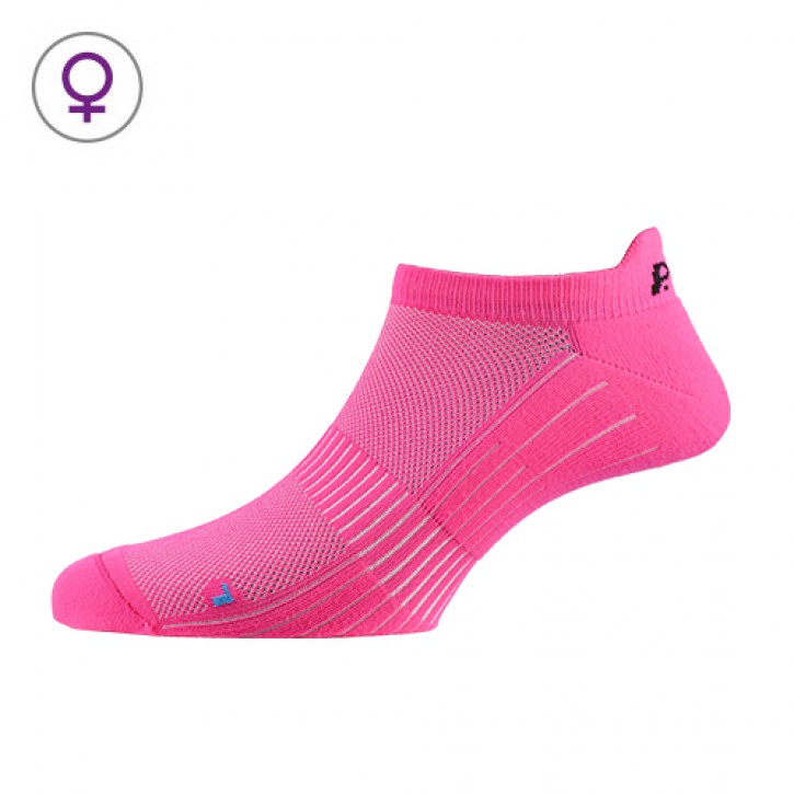PAC Footie Active Short Damen - Inliner Socke pink