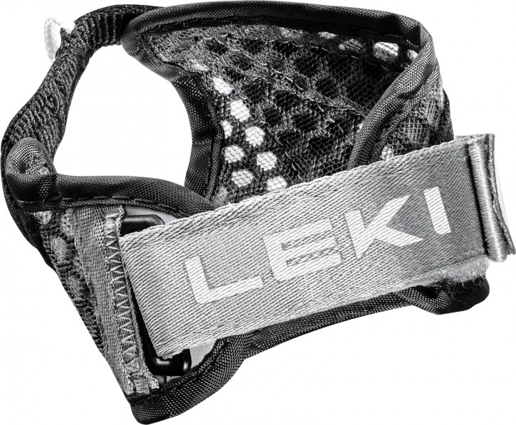 LEKI Shark Frame Strap Mesh grau eingefasst